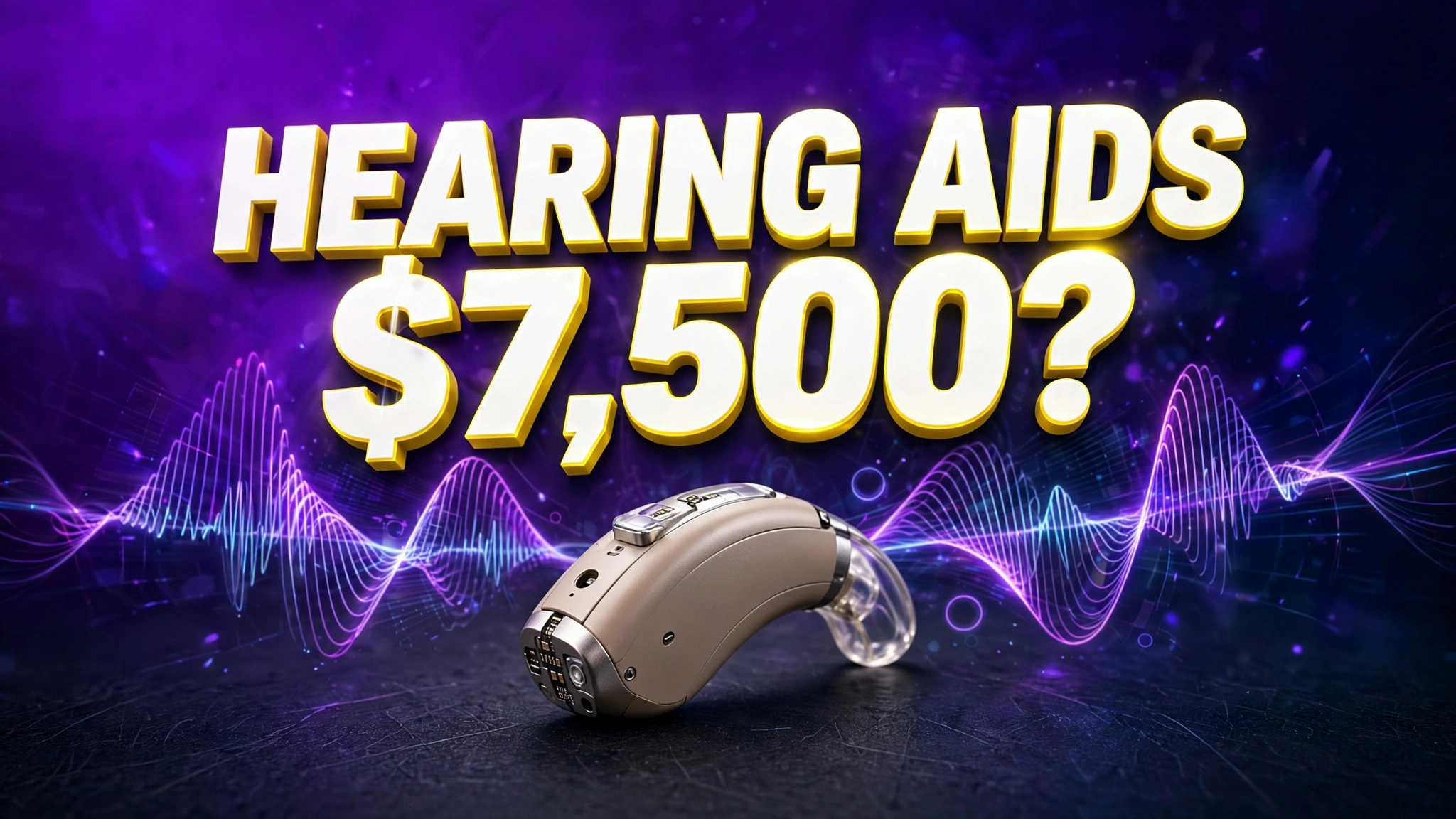 Hearing aids cost without insurance &mdash; modern hearing aid device