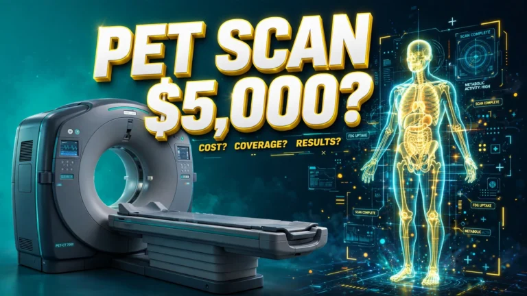 PET scan cost without insurance — PET CT scanner machine