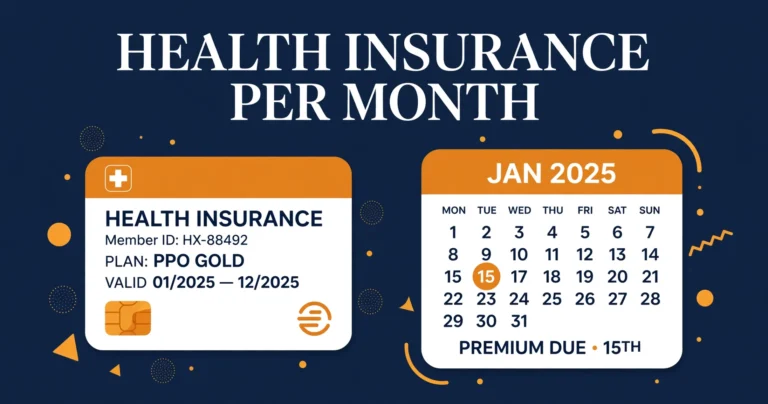 Health insurance monthly cost 2026 guide thumbnail