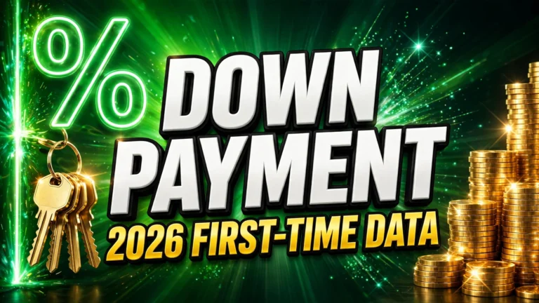 Average down payment for first-time home buyers 2026 thumbnail
