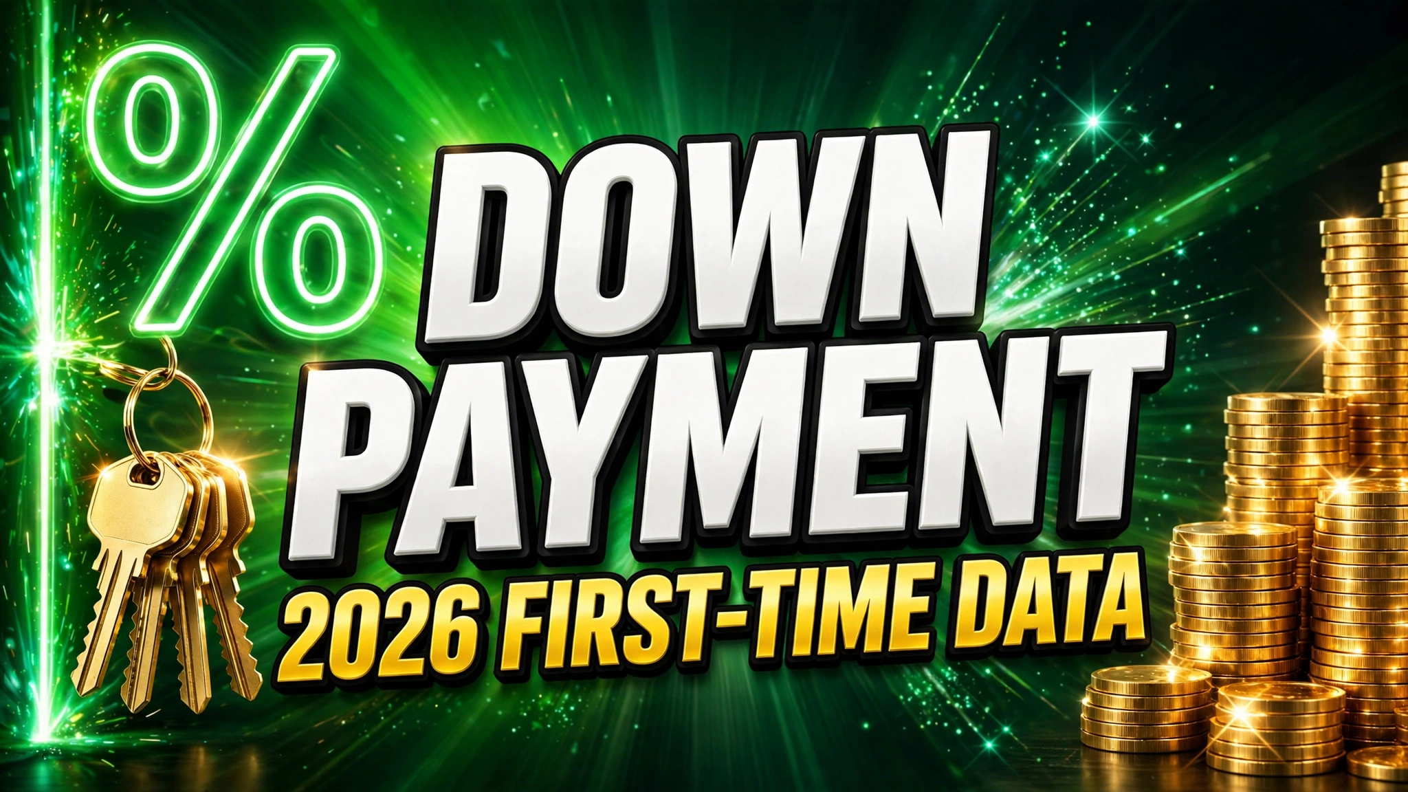 Average down payment for first-time home buyers 2026 thumbnail