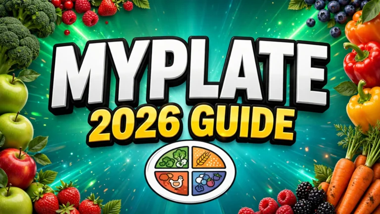 MyPlate 2026 Guide - USDA nutrition food groups explained