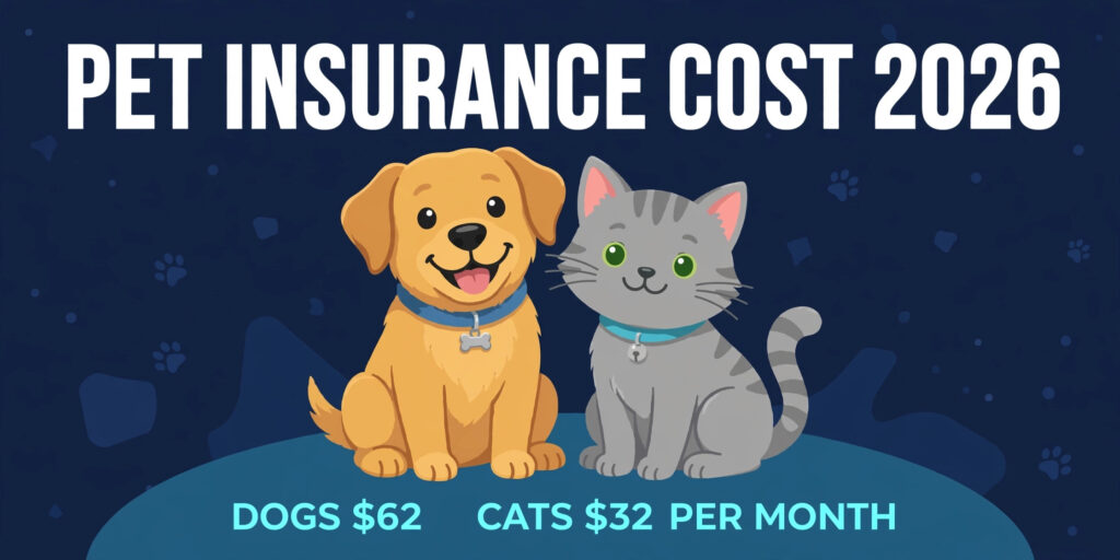 How Much Is Pet Insurance in 2026? Average Monthly Costs for Dogs and Cats