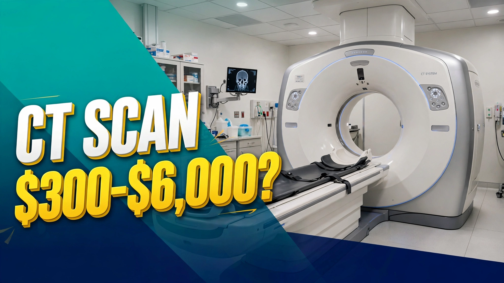 CT scanner - CT scan cost without insurance 2026
