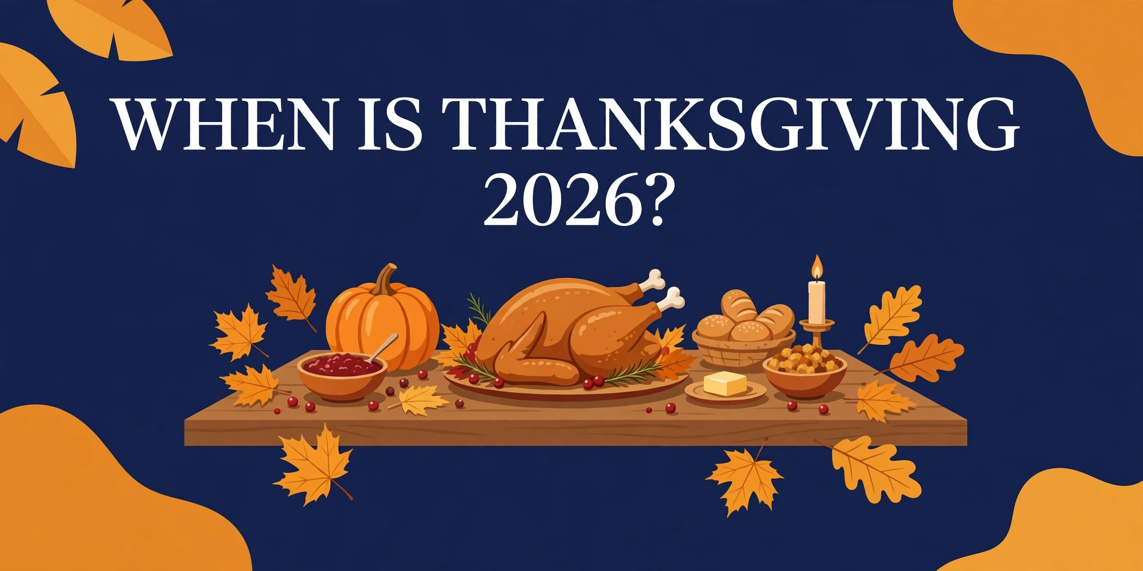When Is Thanksgiving 2026? Date, Why It’s on a Thursday, and What’s Open Thanksgiving 2026 guide thumbnail